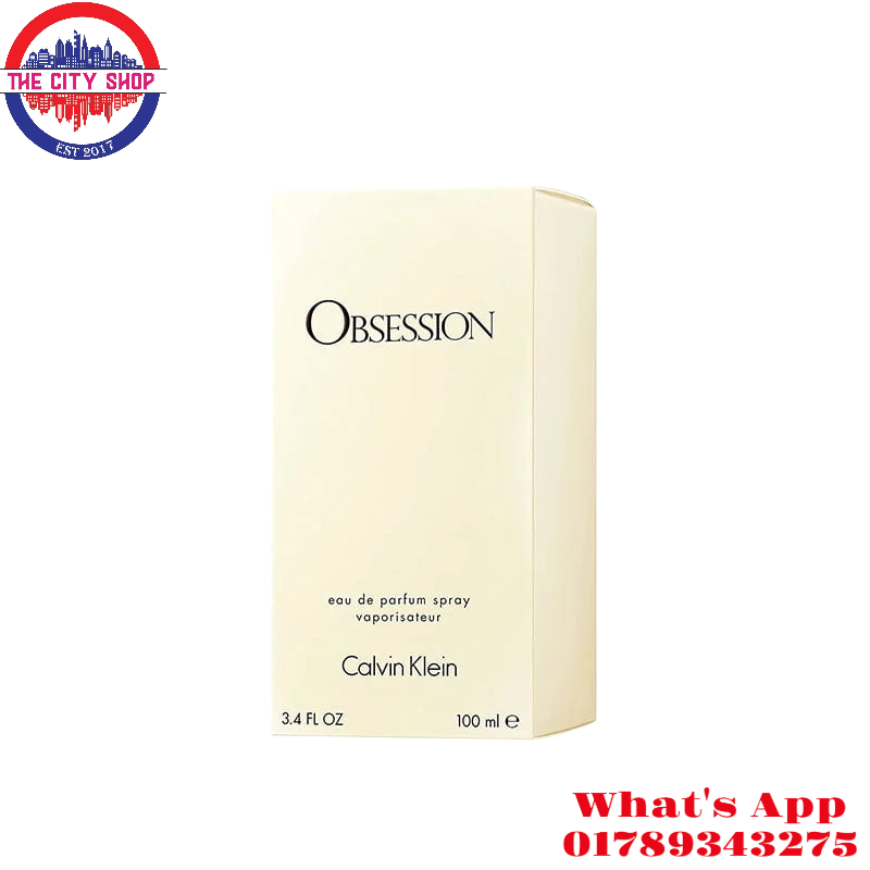 Calvin Klein Obsession Eau de Parfum Spray – 100ml