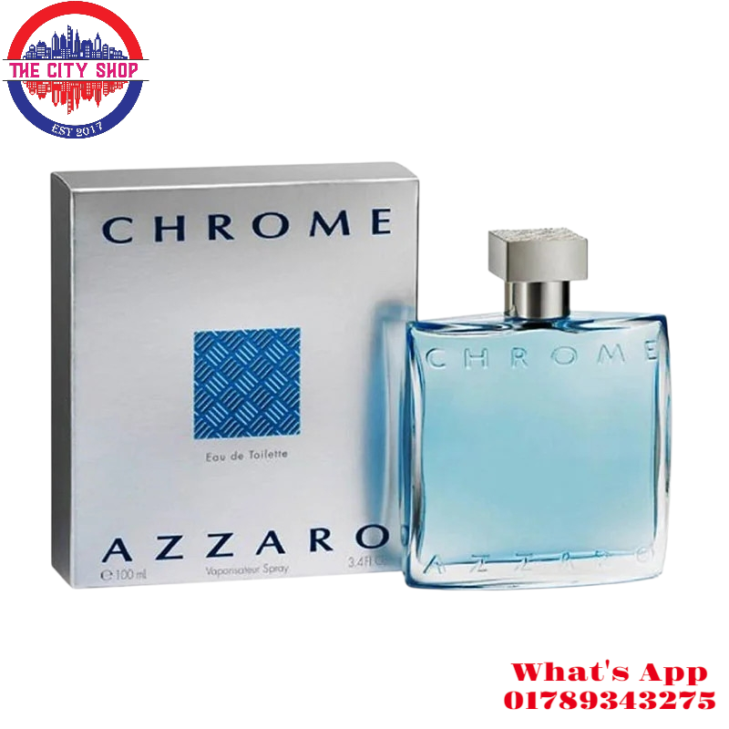 Azzaro Chrome EDT for Men – 100ml