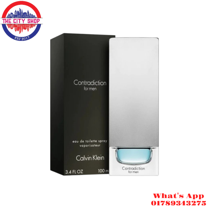Calvin Klein Contradiction Eau De Toilette Spray Vaporisateur for Men-100ML