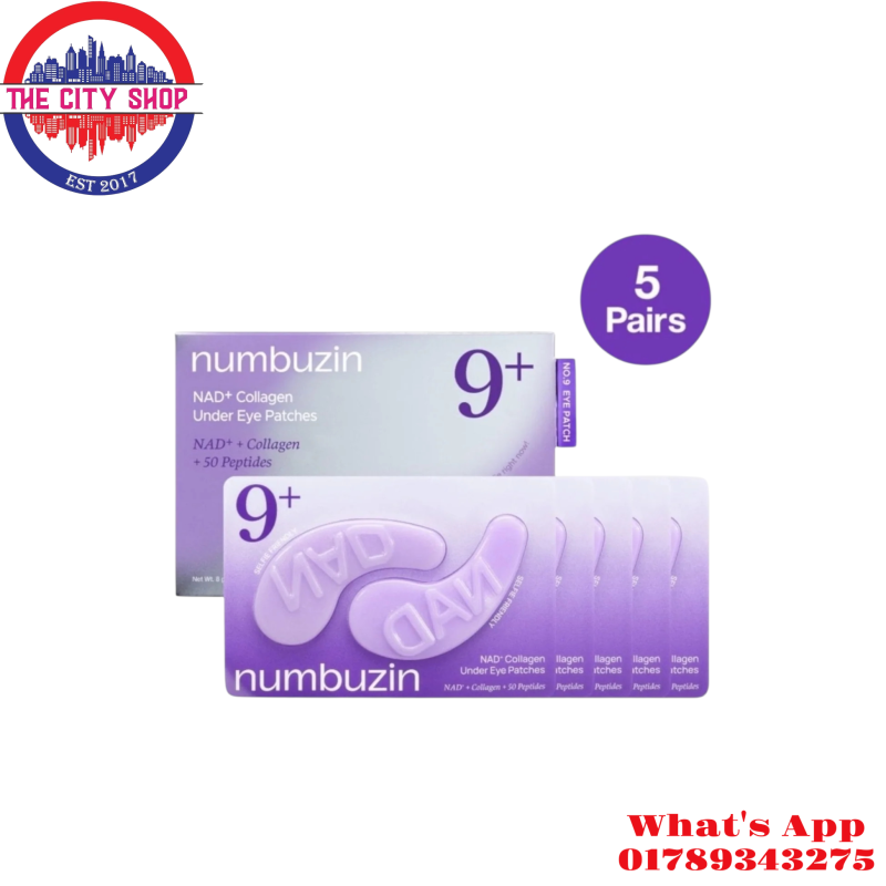 Numbuzin NAD + Collagen Under Eye Patches (50 Patches)
