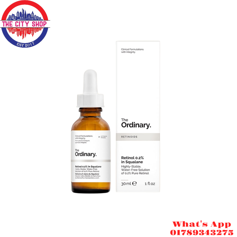 THE ORDINARY RETINOL 0.2% IN SQUALANE - 30ml