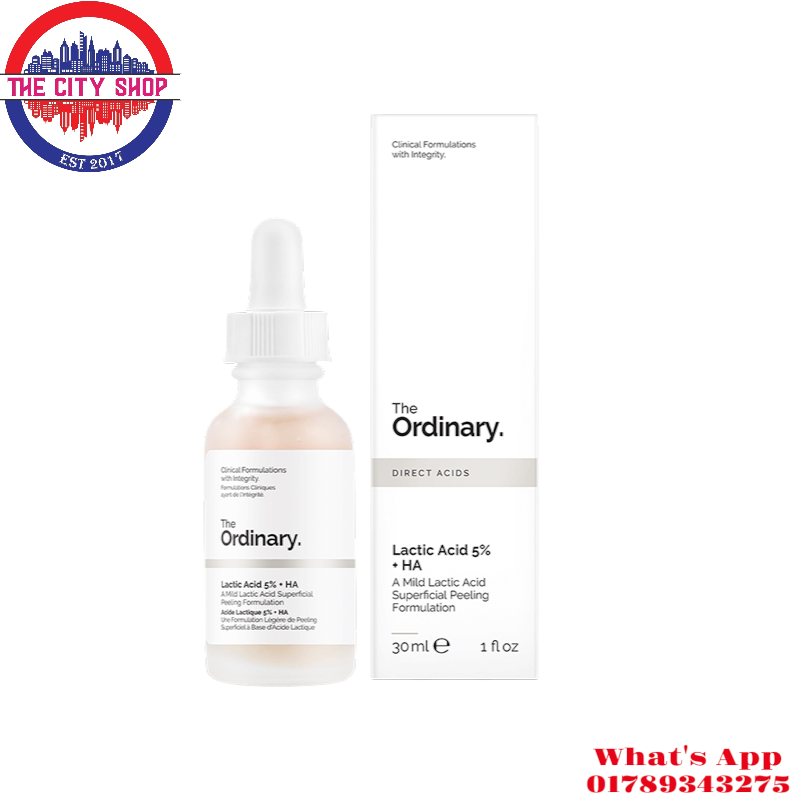 The Ordinary Lactic Acid 5%+HA-30ML