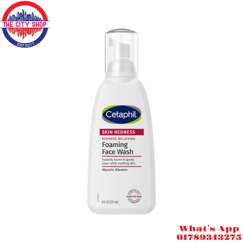 Cetaphil Skin Redness Relieving Foaming Face Wash- 237ml