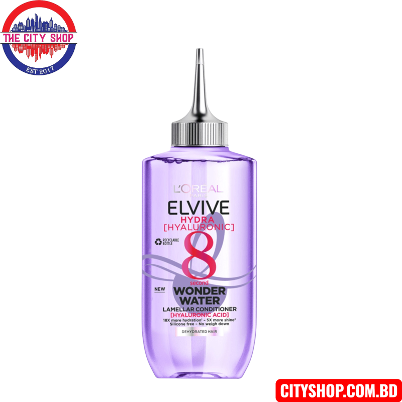 LOreal Elvive Hydra Hyaluronic 8 Sceond Wonder Water Lamellar Conditioner -200ml