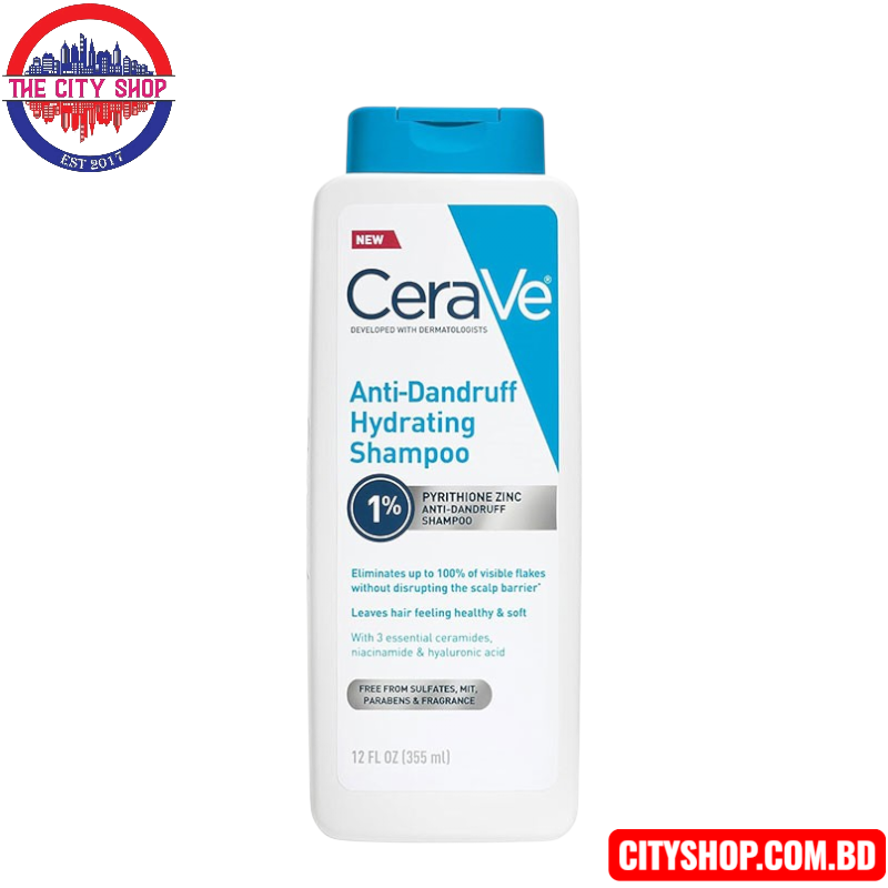 CeraVe Anti-Dandruff Hydrating Shampoo-355ml