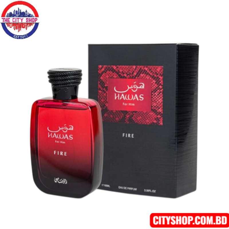 RASASI HAWAS FIRE EDP FOR MEN -100ml