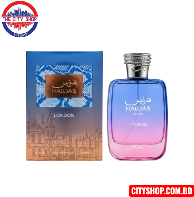 Rasasi Hawas London For Men Eau De Parfum -100ml
