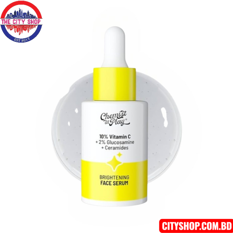 Chemist At Play 10% Vitamin C Face Serum for Glowing & Bright Skin-30ml
