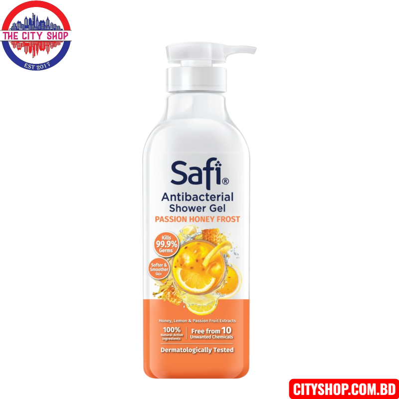 Safi Passion Honey Frost Anti-Bacterial Shower Gel 1kg