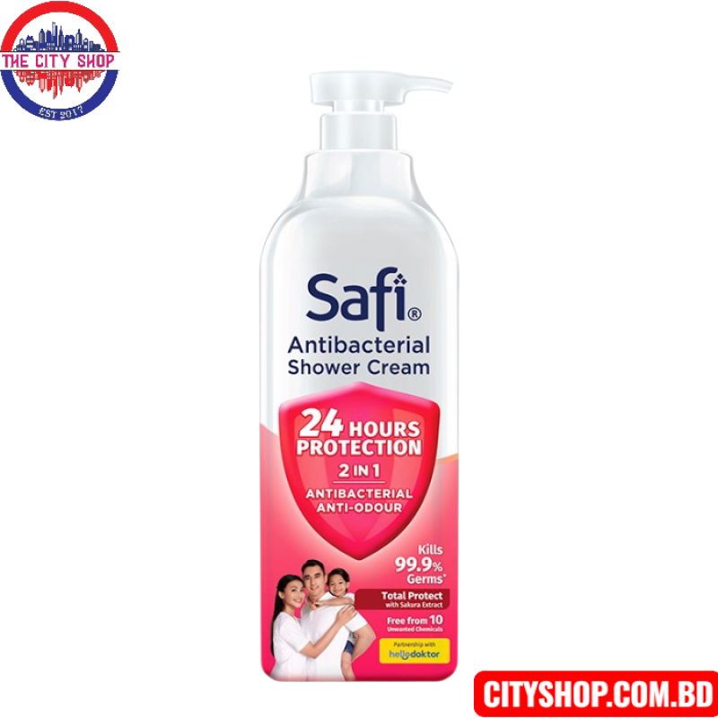 Safi Antibacterial Anti Odour Shower Cream-975g