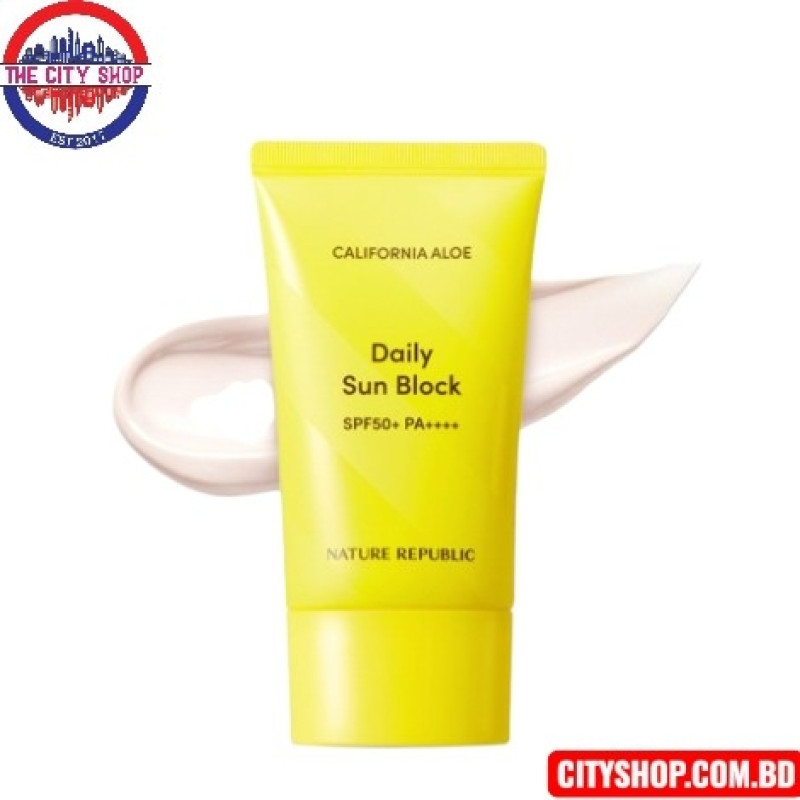Nature Republic California Aloe Daily Sun Block SPF50+ PA++++-57ml