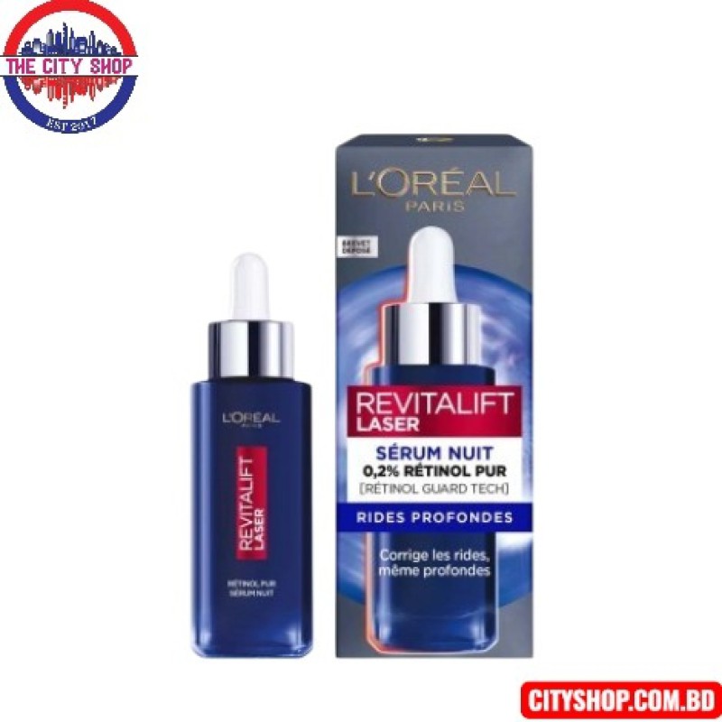 Loreal Revitalift Laser 0.2% Pure Retinol Serum -30ml