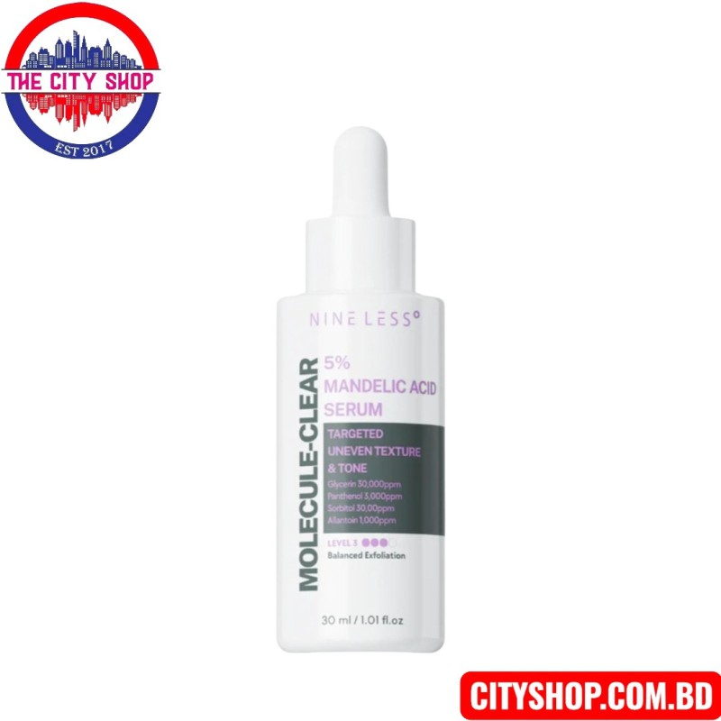 NINELESS Molecule-Clear 5% Mandelic Acid Serum -30ml