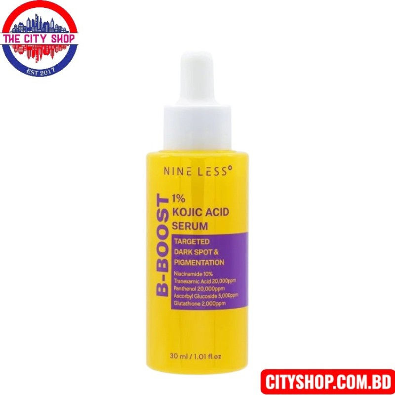 NINELESS B-Boost 1% Kojic Acid Serum-30ml