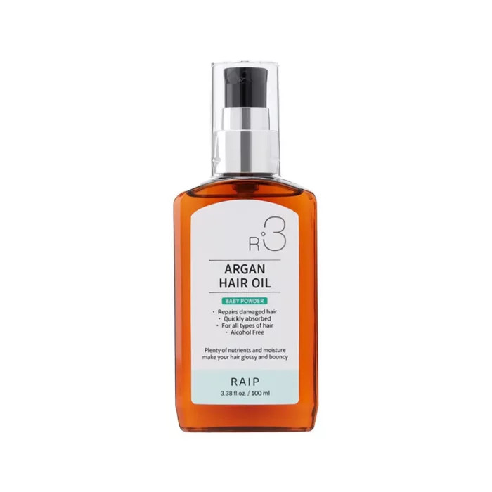 RAIP R3 Argan Hair Oil – Baby Powder-100ml