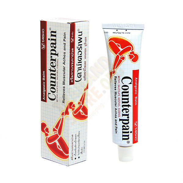 Counterpain Analgesic Balm Relieves Muscular Aches And Pain 120g (Made in Thailand)
