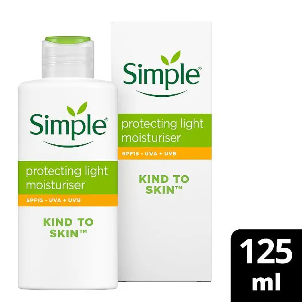 Simple Kind to Skin Protecting Light Moisturiser SPF15 -125ml