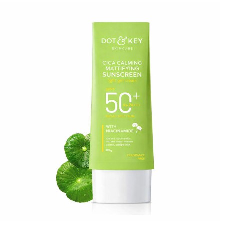 Dot & Key Cica Calming Mattifying Sunscreen SPF50+ PA+++ -80g