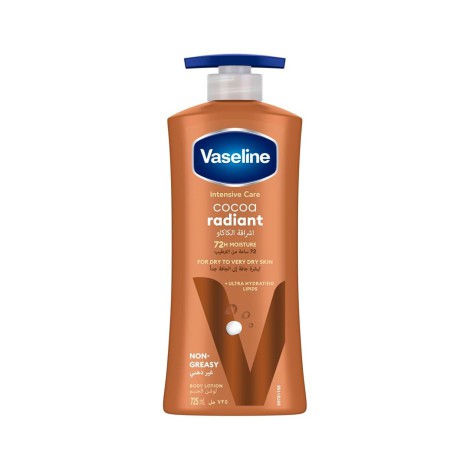 Vaseline Intensive Care Cocoa Radiant 72H Moisture Body Lotion -725ml
