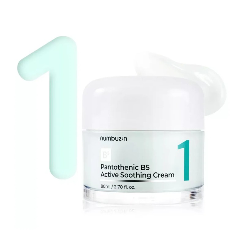Numbuzin No.1 Pantothenic B5 Active Soothing Cream -80ml