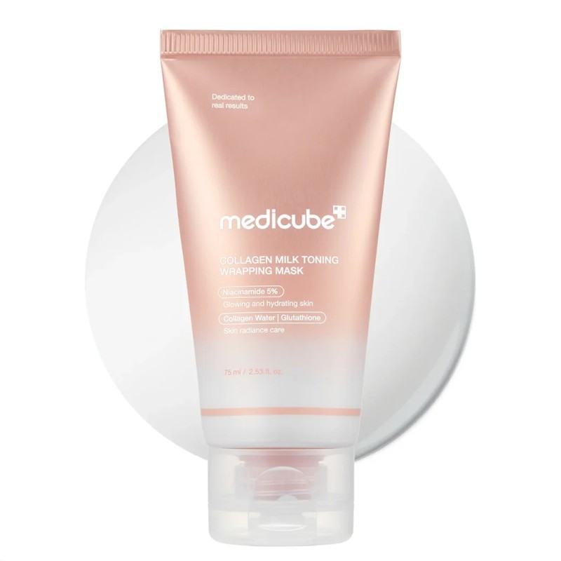 medicube Collagen Milk Toning Wrapping Mask -75ml