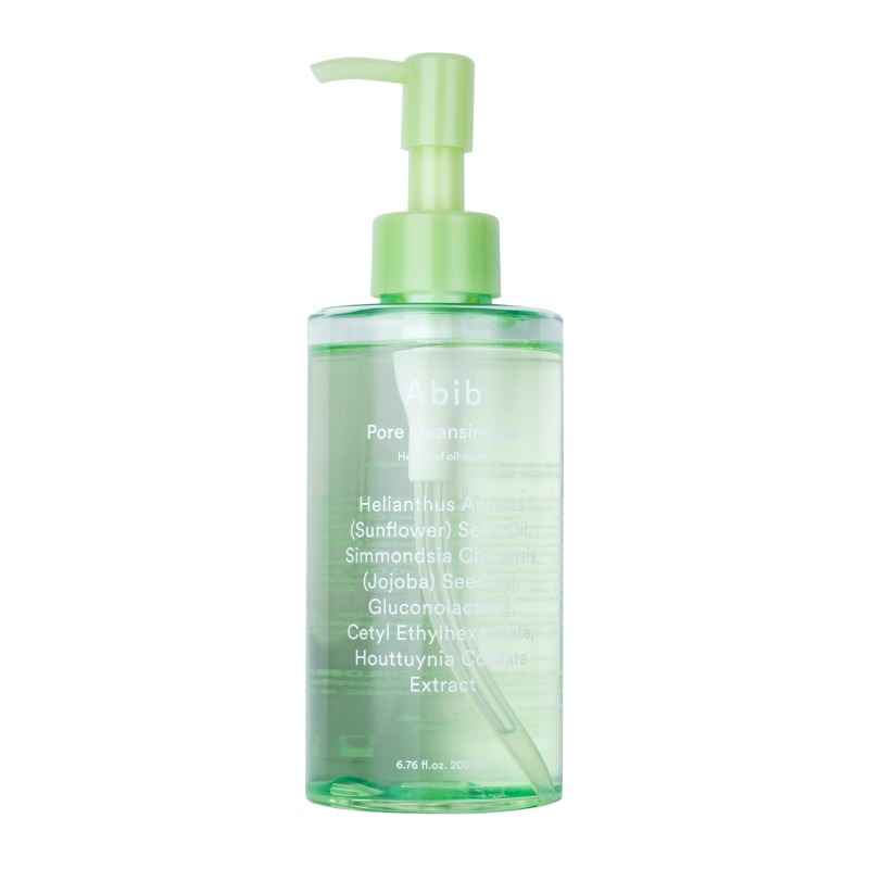 Abib - Pore Cleansing Oil Heartleaf Oil-Wash - Sebum Reducing Makeup Remover Oil -200ml