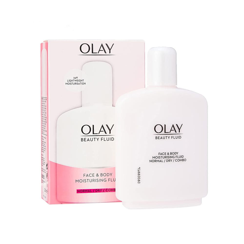 Olay Beauty Fluid Face Body Moisturising Fluid 200ml