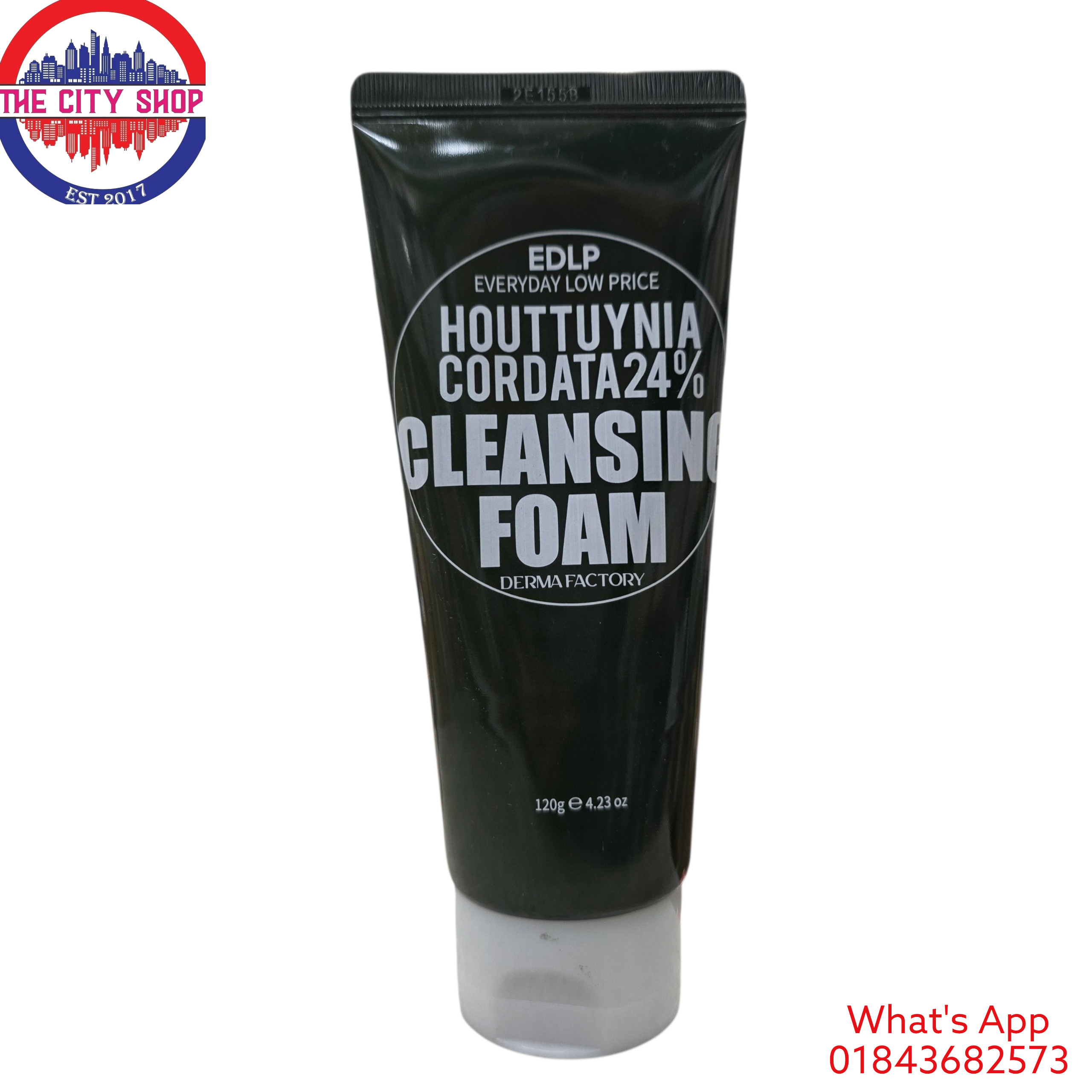 Derma Factory Edlp Houttuynia Cordata Cleansing Foam 120ml
